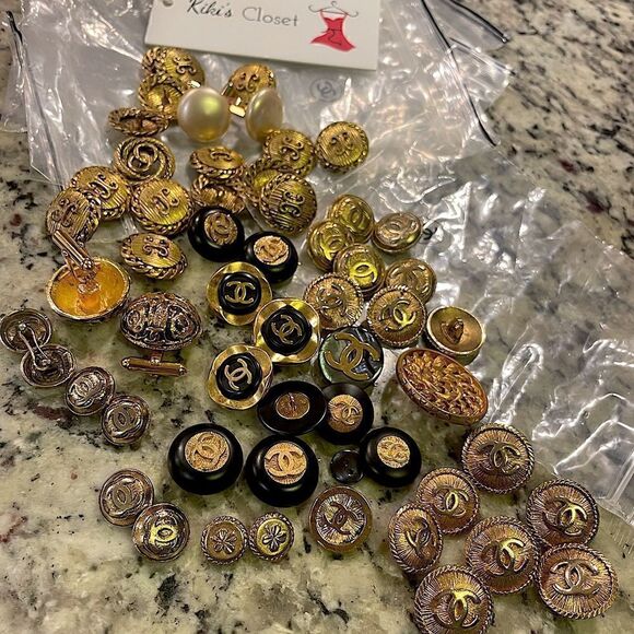CHANEL Jewelry - CHANEL & CELINE Button Drop!!!